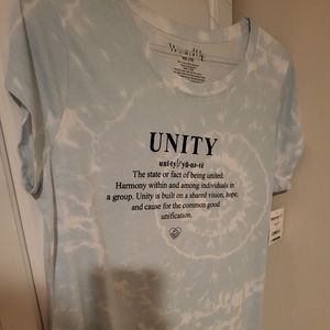 T Shirt Womens "UNITY" Sixe XXL New without Tags